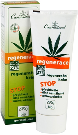 Cannaderm Regenerace Krém pro suchou a citlivou pokožku regenerační krém pro suchou a citlivou pokožku