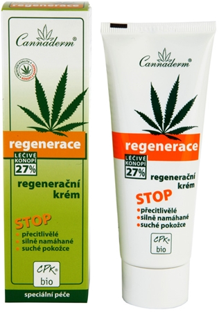 Cannaderm Regeneration Cream for dry and sensitive skin krem regenerujący dla skóry suchej i wrażliwej