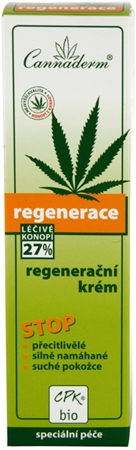 Cannaderm Regenerace Krém pro suchou a citlivou pokožku regenerační krém pro suchou a citlivou pokožku