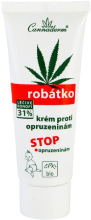 Cannaderm Robatko Diaper Cream vaippaihottumavoide sisältää hamppuöljyä