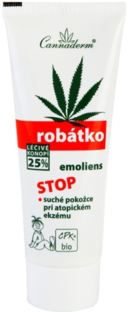 Cannaderm Robatko Emoliens Beschermings Crème voor Kids met Hennepolie