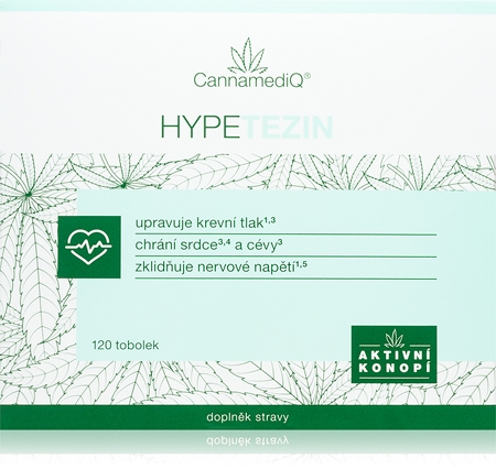 CannamediQ Hypetezin tobolky pre zdravé srdce a cievy
