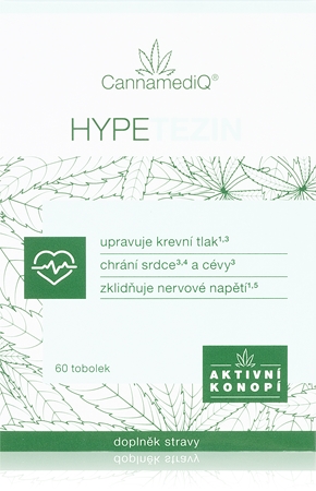 CannamediQ Hypetezin tobolky pre zdravé srdce a cievy