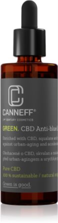 Canneff Green CBD Anti-Blue Light Serum sérum à l'huile pour la régénération de la peau