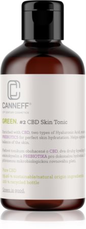 Canneff Green CBD Skin Tonic hidratáló arctonik
