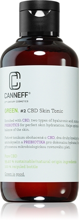 Canneff Green CBD Skin Tonic tonik nawilżający do twarzy