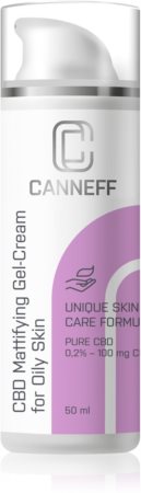 Canneff Balance CBD Mattifying Gel-Cream krem-żel do skóry tłustej ze skłonnością do trądziku
