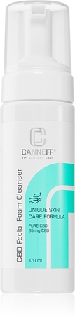 Canneff Balance CBD Facial Foam Cleanser hydratační čisticí pěna s konopným olejem