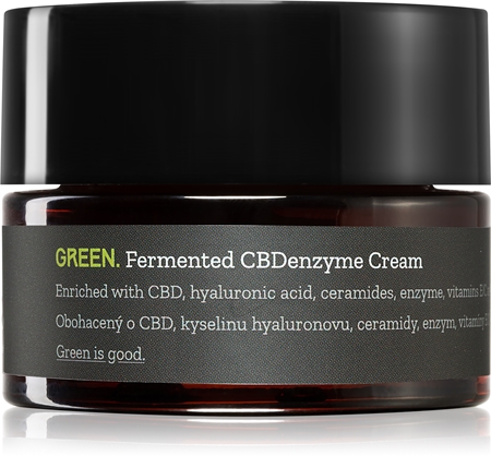 Canneff Green Fermented CBDenzyme Cream intenzivní omlazující krém s CBD