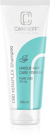Canneff Balance CBD Keraplex Shampoo šampon pro slabé, namáhané vlasy