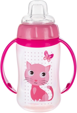 Canpol babies Cute Animals vaso de entrenamiento con asas