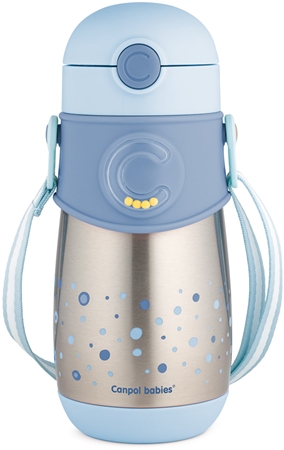 Canpol babies Thermos Thermosflasche mit Strohhalm
