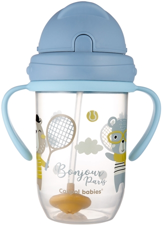 canpol babies Bonjour Paris Cup чашка с трубочкой