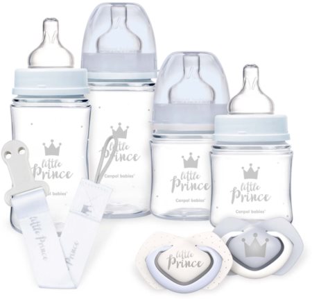 Canpol babies Royal Baby Set lote de regalo Blue (para bebé lactante)