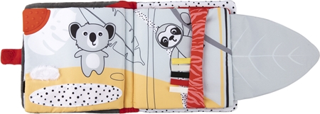 Canpol babies BabiesBoo Sensory Activity Book kontrastní edukativní knížka