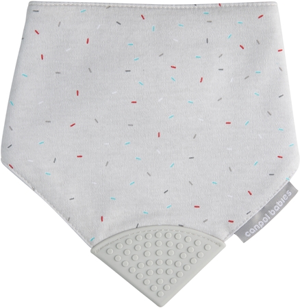 Canpol babies Cloth Bib with Teether slab met bijtring