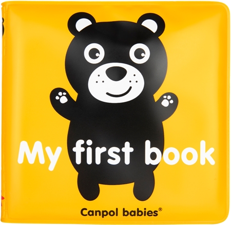 canpol babies Soft Playbook książeczka kontrastowa edukacyjna z piszczałką