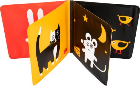 Canpol babies Soft Playbook kontrastní edukativní knížka s pískátkem
