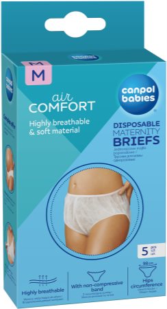 CANPOL 5 Culottes De Maternité Jetable Taille L