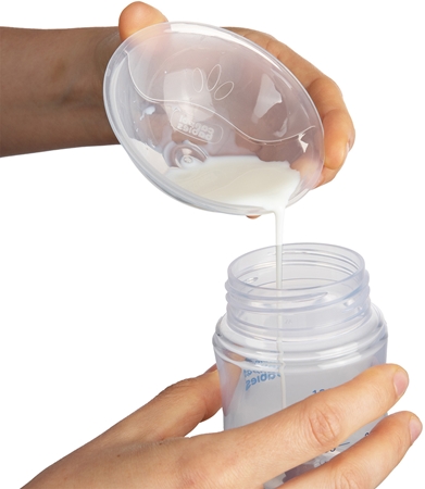 Canpol babies Breast Milk Collector breast shells into a bra