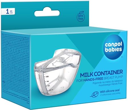 Canpol babies Breast Pumps Hands-Free zásobník na mateřské mléko