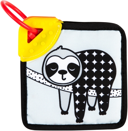 Canpol babies BabiesBoo Sensory Cards with Teether książeczka obrotowa z gryzakiem
