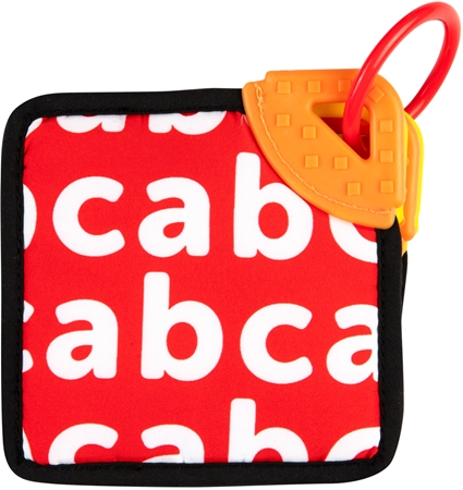 Canpol babies BabiesBoo Sensory Cards with Teether książeczka obrotowa z gryzakiem