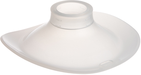 Canpol babies Replacement Silicone Parts for Breast Pumps Flanges & Inserts Set (24/21/19mm) náhradní silikonový trychtýř a vložky k odsávačce mateřského mléka