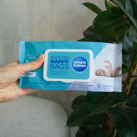 Canpol babies Scented Nappy Bags autiņbiksīšu maisiņi