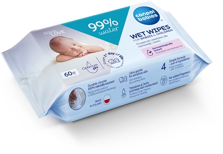 Canpol babies Wet Wipes 99% Water Baby Gentle Wet Wipes