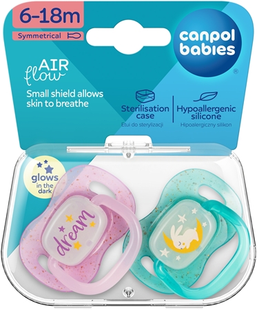 Canpol babies NIGHTGLOW Girl dummy