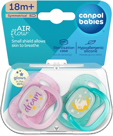 Canpol babies NIGHTGLOW Girl dummy