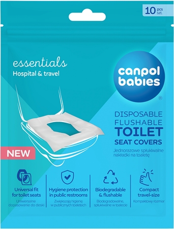 Canpol babies Toilet Seat Covers copriwater igienico monouso