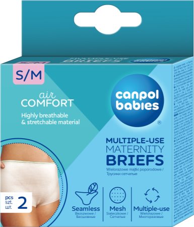 10 Pcs CARER Mesh Disposable Postpartum Underwear Maternity