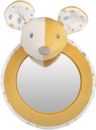 canpol babies Mouse miękka przytulanka z lusterkiem
