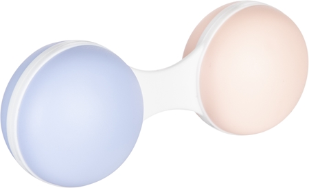 Canpol babies Pastels hrkálka s hryzadielkom darčeková sada 0m+