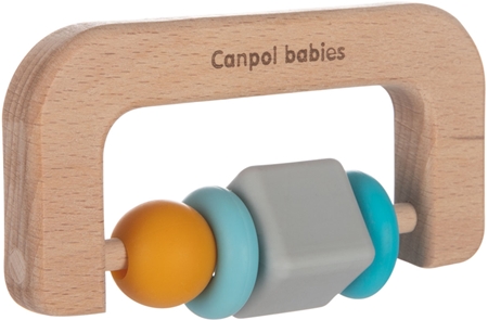 canpol babies Teethers Wood-Silicone прорізувач