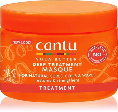 CANTU Shea Butter Deep Treatment Mask hloubkově regenerační maska pro vlnité a kudrnaté vlasy