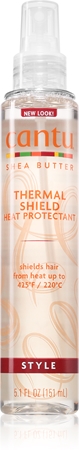 CANTU Shea Butter Therma Shield sprej pro ochranu vlasů před teplem