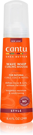 CANTU Shea Butter Curling Mousse mousse coiffante pour cheveux bouclés