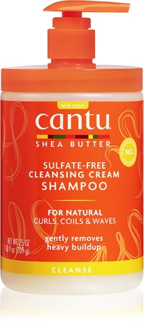 CANTU Shea Butter Cleansing Shampoo champú limpiador para cabello rizado