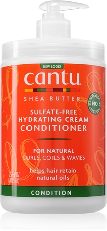 CANTU Shea Butter Hydrating Cream Conditioner vlasový krémový kondicionér pro intenzivní hydrataci