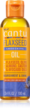 CANTU FlaxSeed Smoothing Oil hydratační a vyživující olej na vlasy