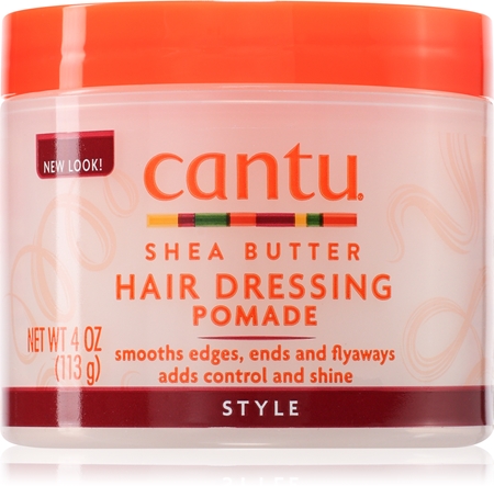 CANTU Shea Butter Dressing Pomade pomáda na vlasy s bambuckým máslem