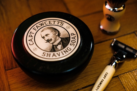 Captain Fawcett Shaving sabão de barbear