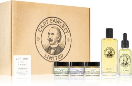 Captain Fawcett Gift Box Shaving borotválkozási készlet uraknak