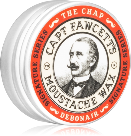 Captain Fawcett Moustache Wax The Chap: Debonair moustache wax