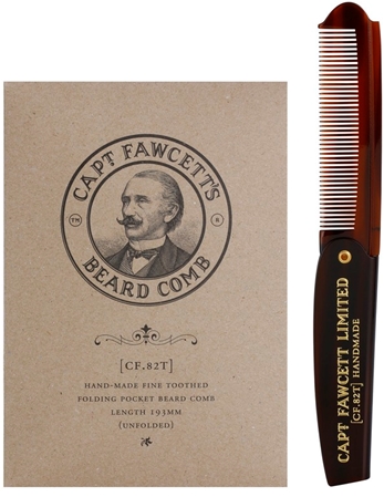 Captain Fawcett Accessories Pente de barbear desdobrável