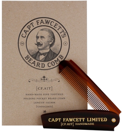 Captain Fawcett Accessories Pente de barbear desdobrável