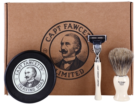 Captain Fawcett Shaving coffret cadeau rasage pour homme